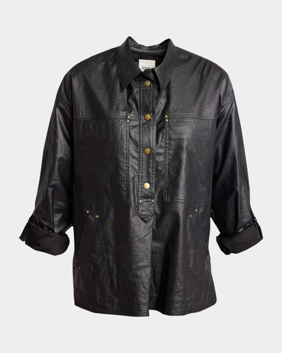 Florida Coated Linen Shirt